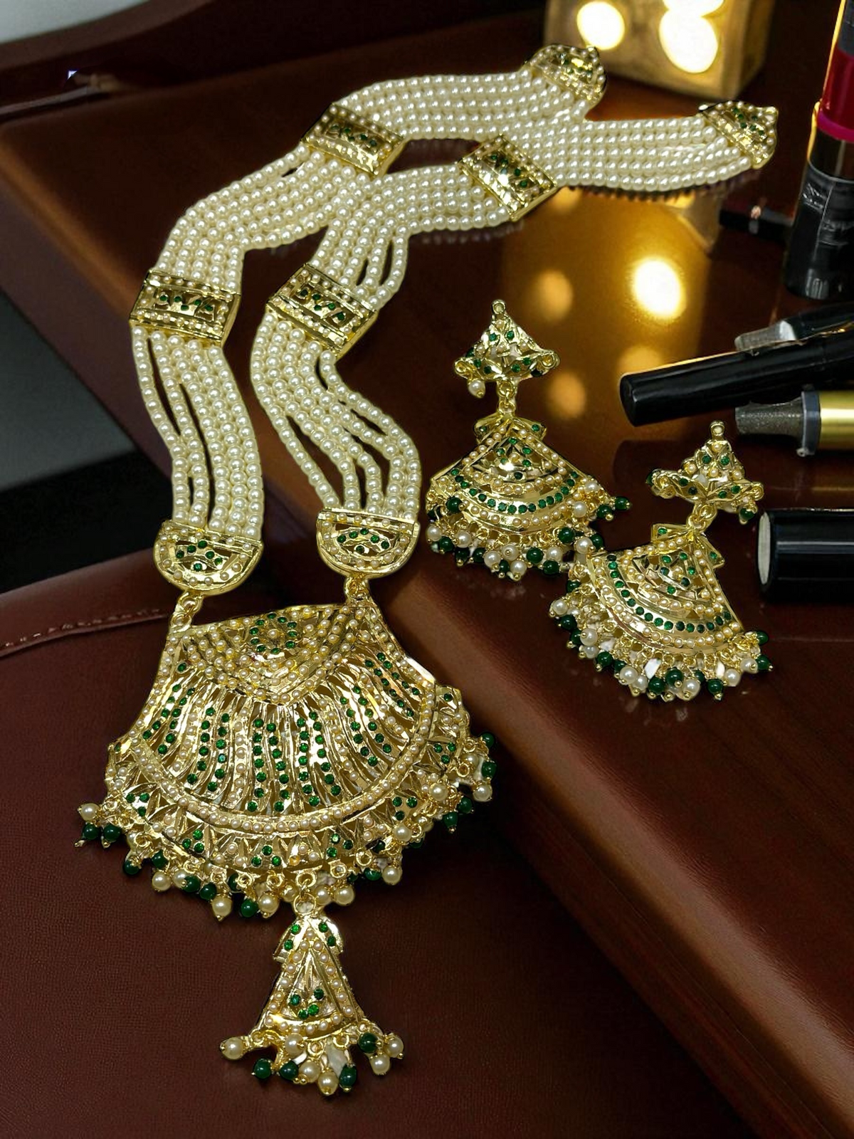Gold Plated Jadau Rani Haar