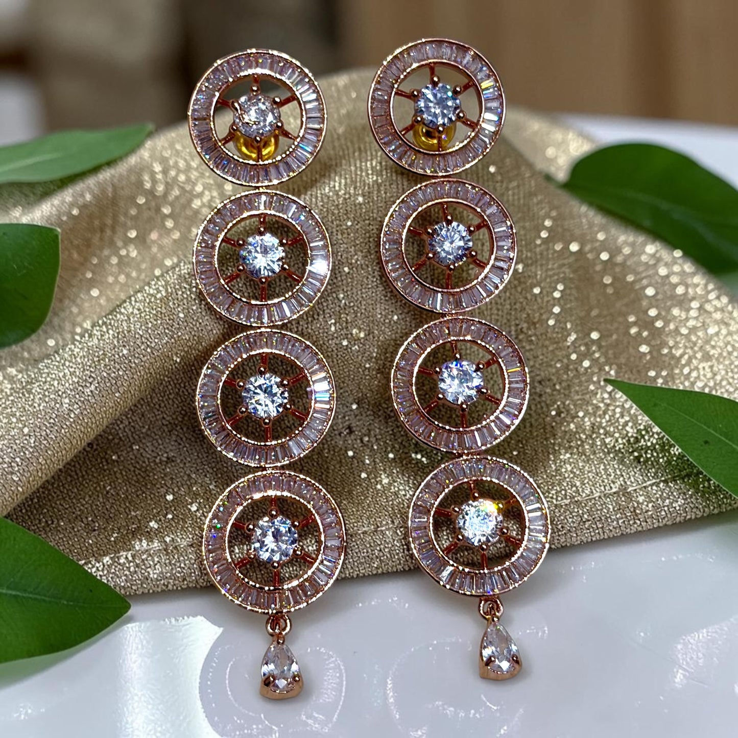 Bloosm Cascade Drop Earrings