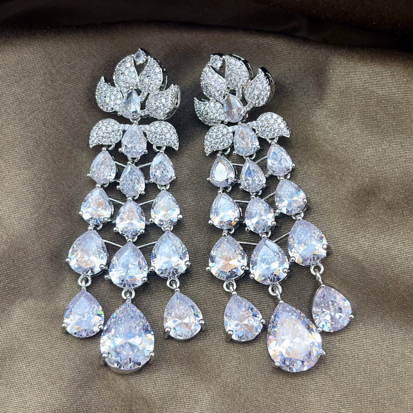 Solitaire Symphony Earrings