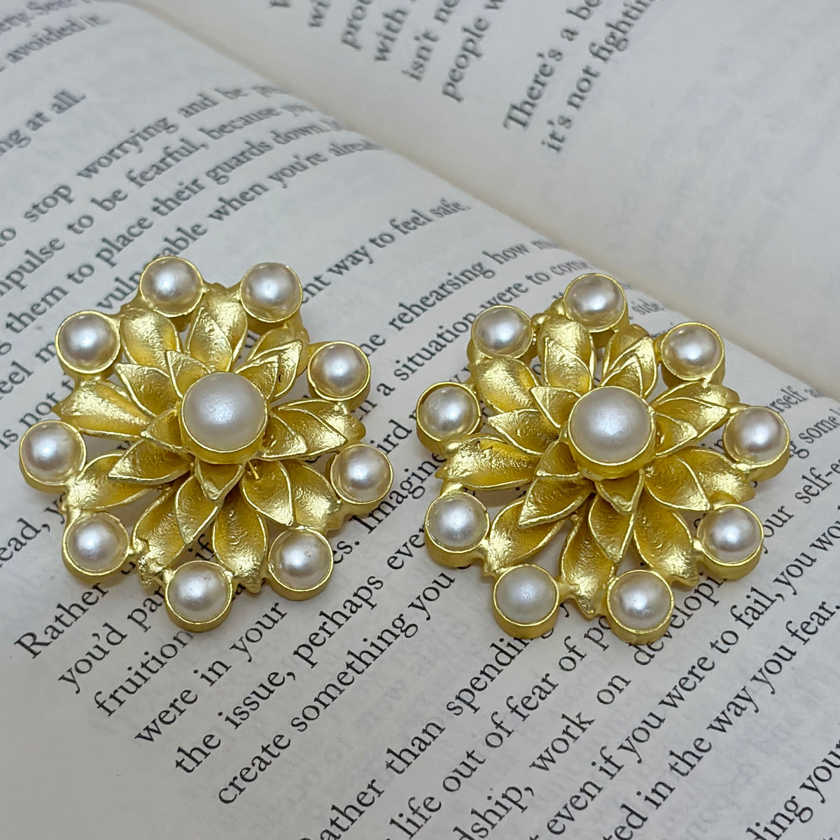 Pearl Bloom Studs