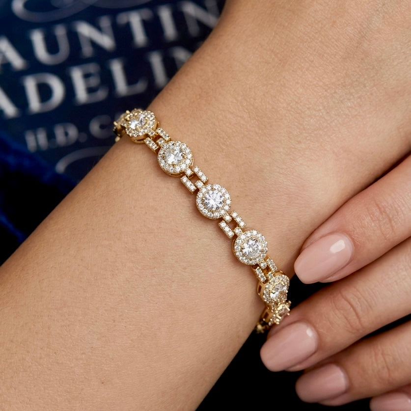 Sleek Next to Real Diamond Water Proof Bracelet