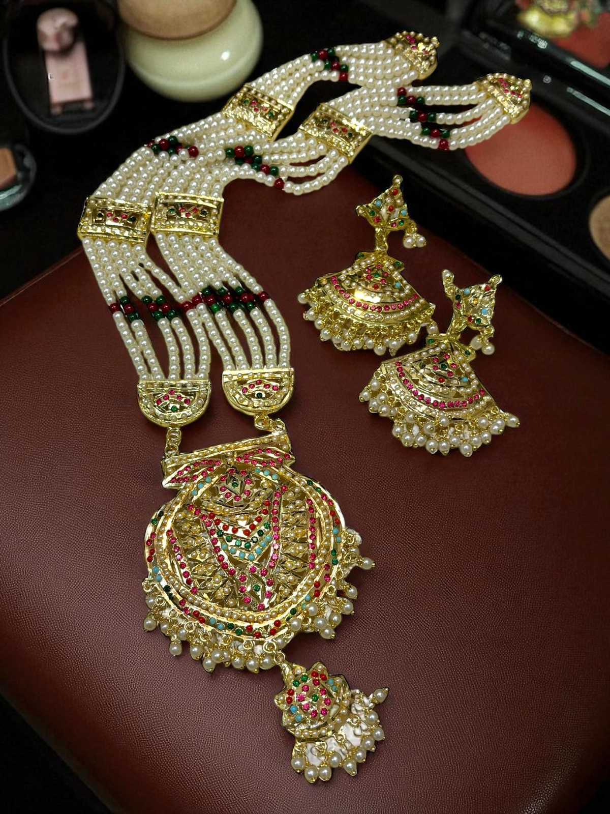 Gold Plated Jadau Rani Haar