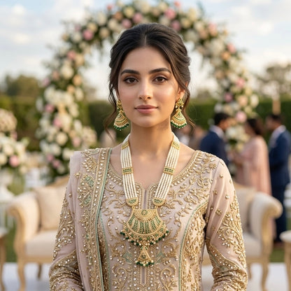 Gold Plated Jadau Rani Haar