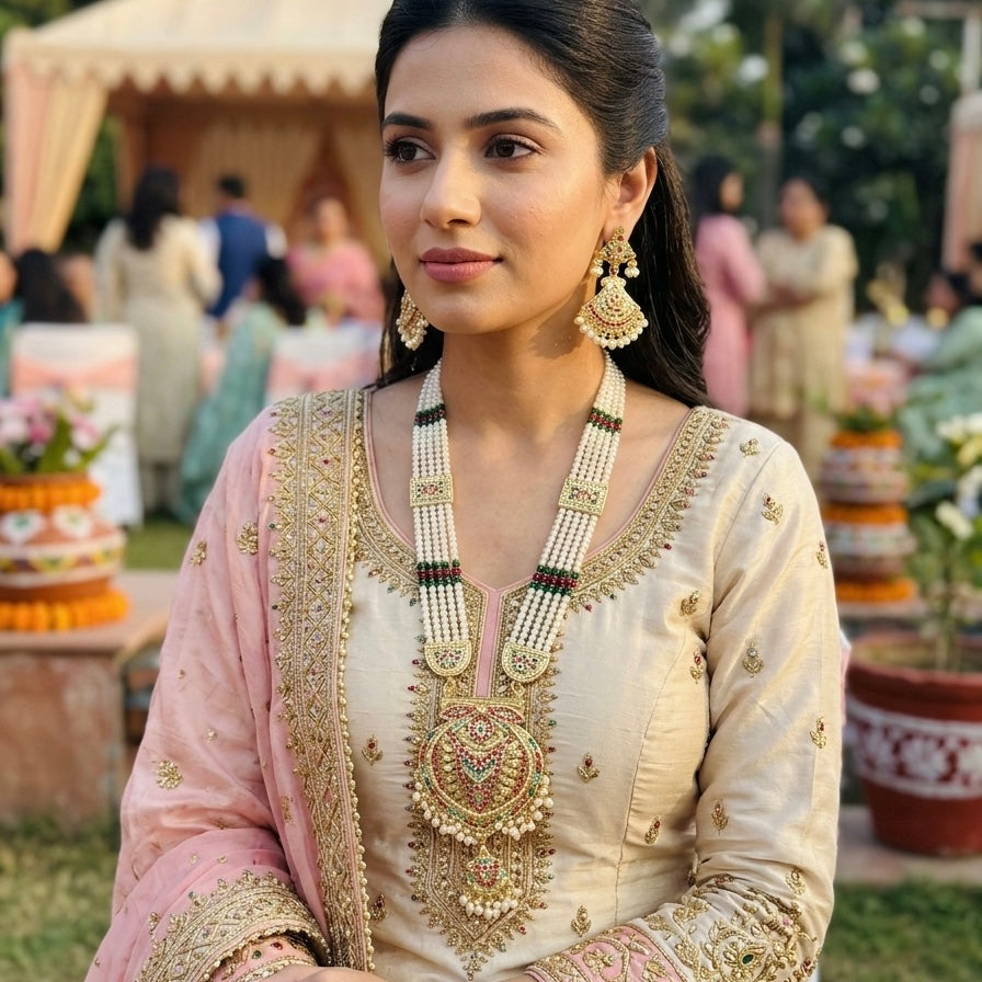 Gold Plated Jadau Rani Haar