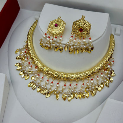 1 gram gold plated Traditional Heritage Lightweight Hasli set
