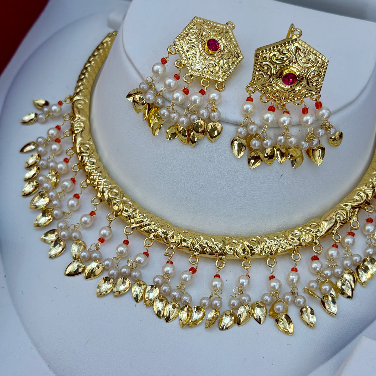 1 gram gold plated Traditional Heritage Lightweight Hasli set