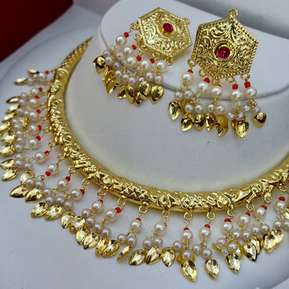 1 gram gold plated Traditional Heritage Lightweight Hasli set