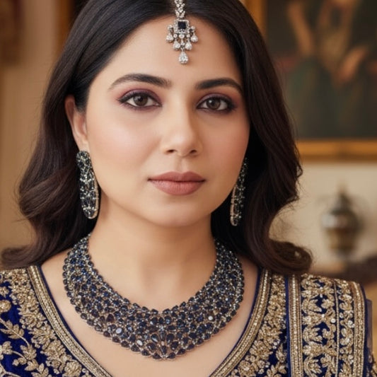 Panna Mahal Royale Necklace Set