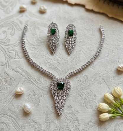 Premium Quality Lightweight Diamond Necklace Sets