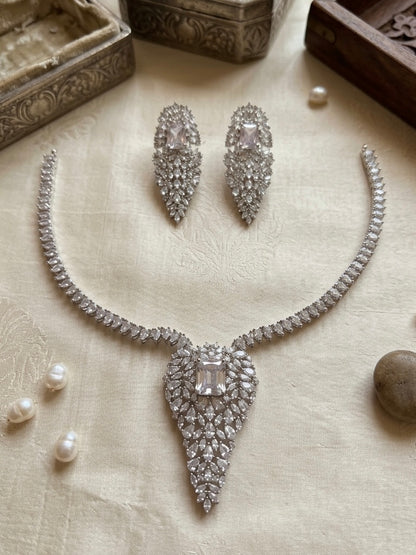 Premium Quality Lightweight Diamond Necklace Sets