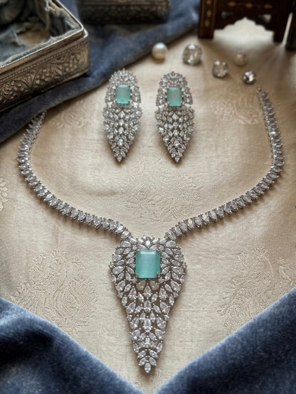 Premium Quality Lightweight Diamond Necklace Sets