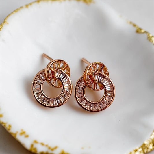 Celeste Pearl Halo Stud