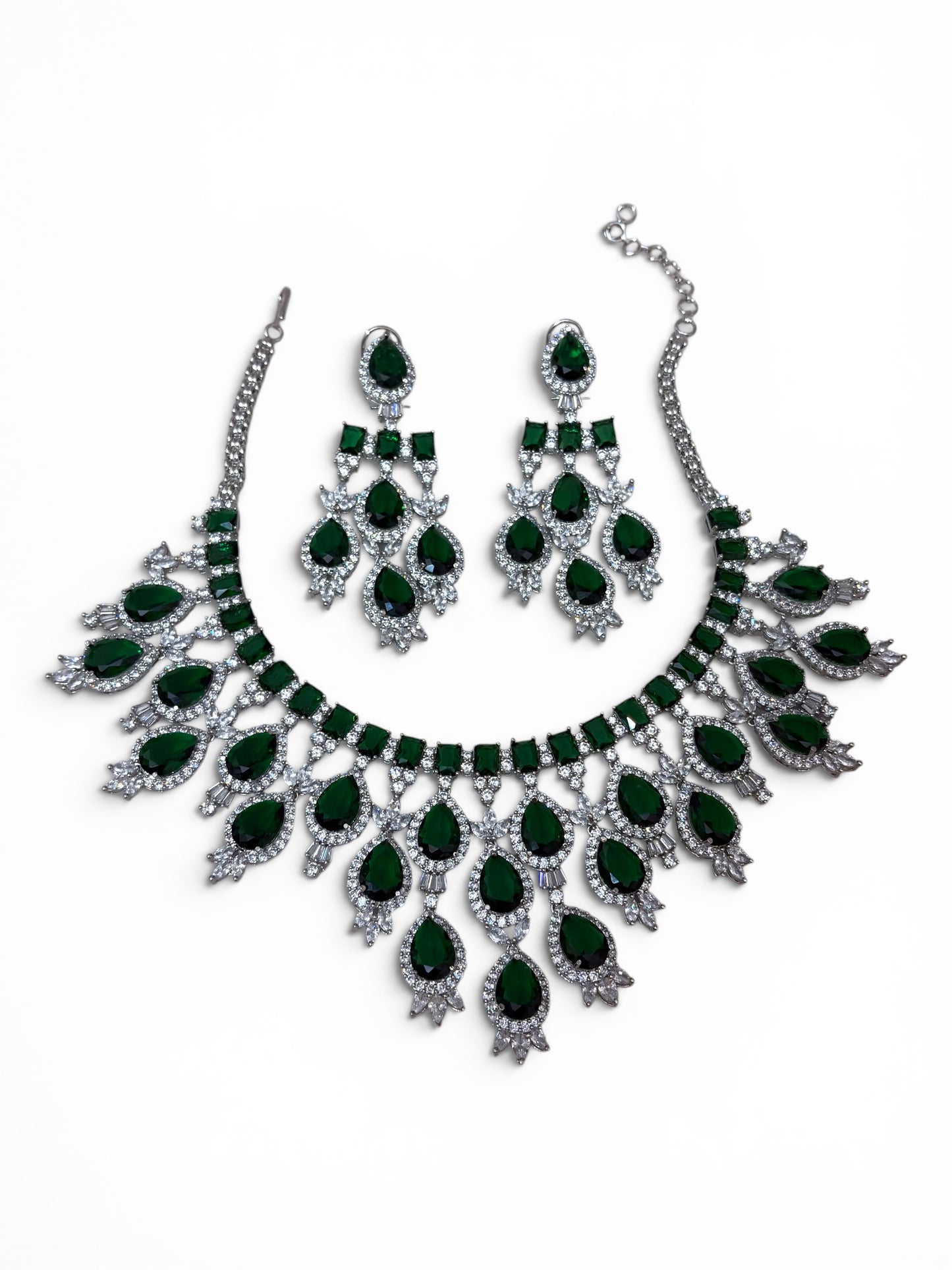 Rajsi Panna Royale Necklace Set