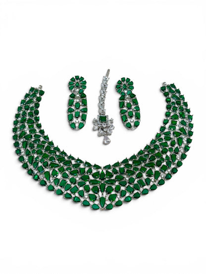Panna Mahal Royale Necklace Set