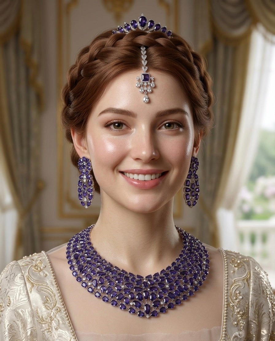 Panna Mahal Royale Necklace Set