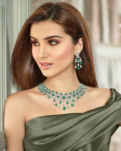 Crimson Royale Bridal Set Inspired by the Timeless Elegance of TARA SUTARIA