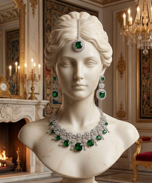 Emerald Riviera Bridal Set