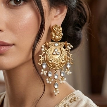 Rubika Oxidized Earrings
