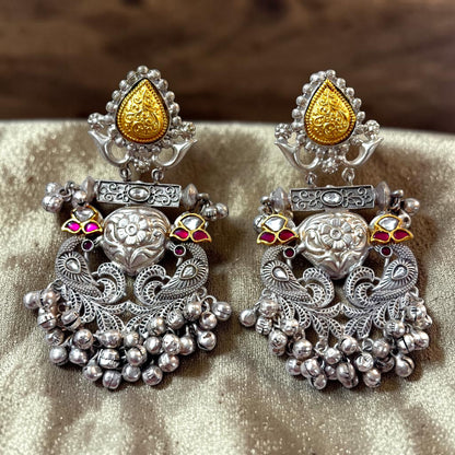 Kashmiri Oxidized Earrings