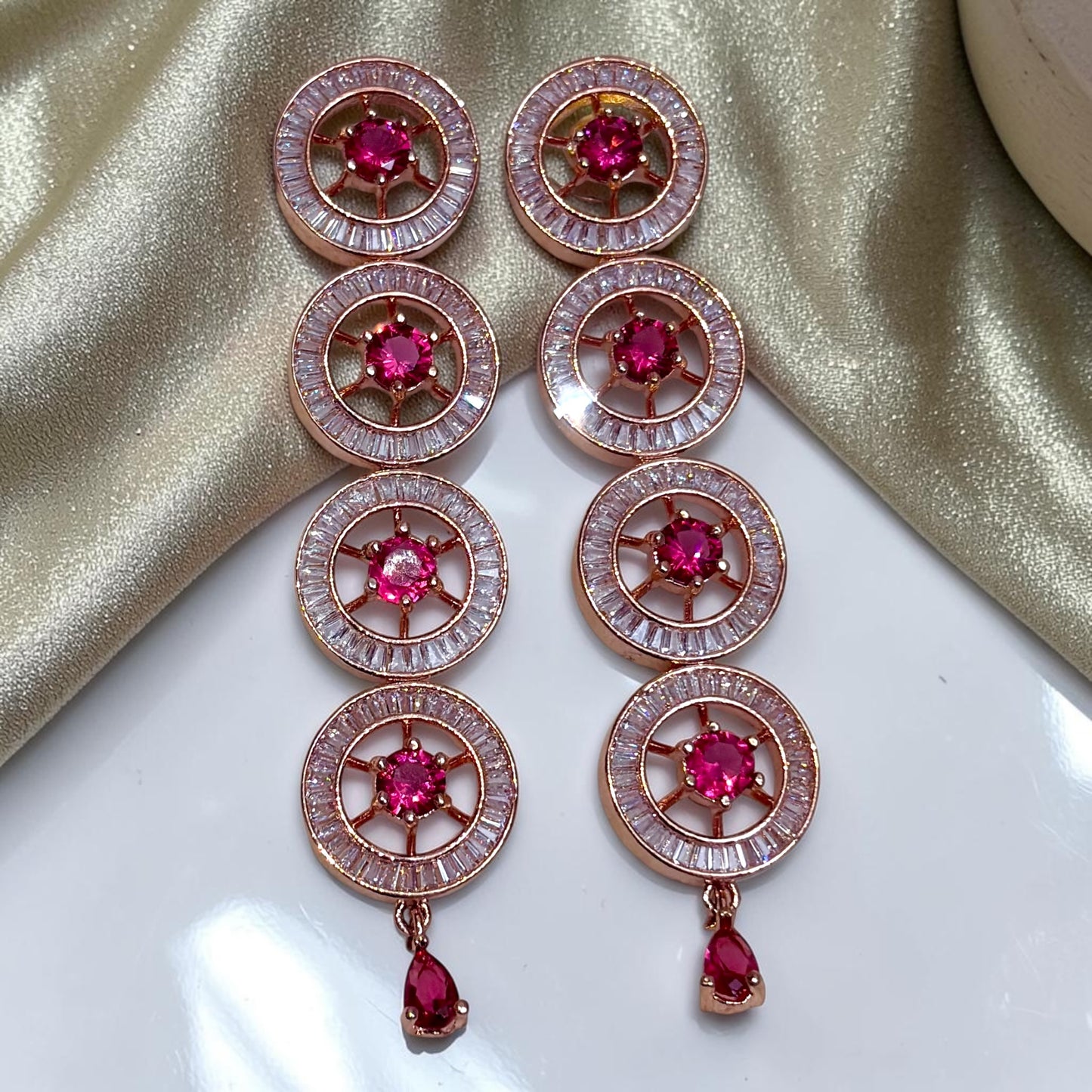 Bloosm Cascade Drop Earrings