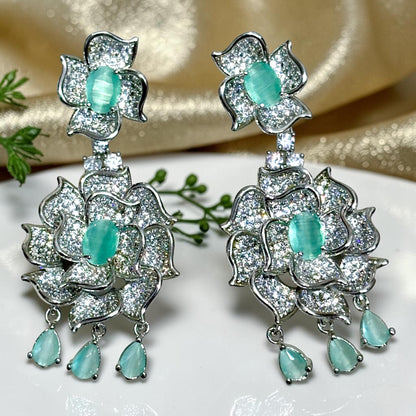 Rose Bloom Earrings