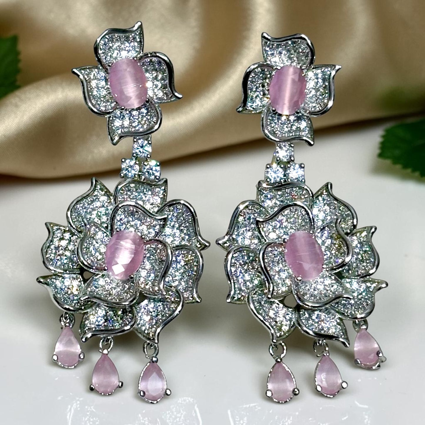 Rose Bloom Earrings