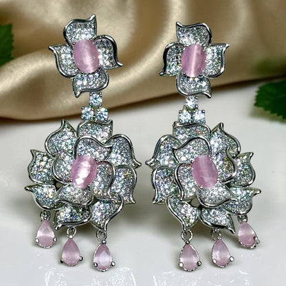 Rose Bloom Earrings