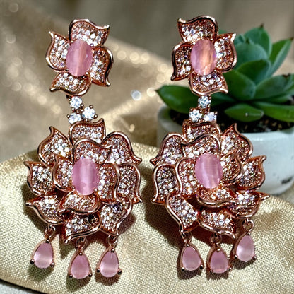 Rose Bloom Earrings
