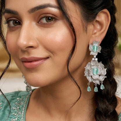 Rose Bloom Earrings