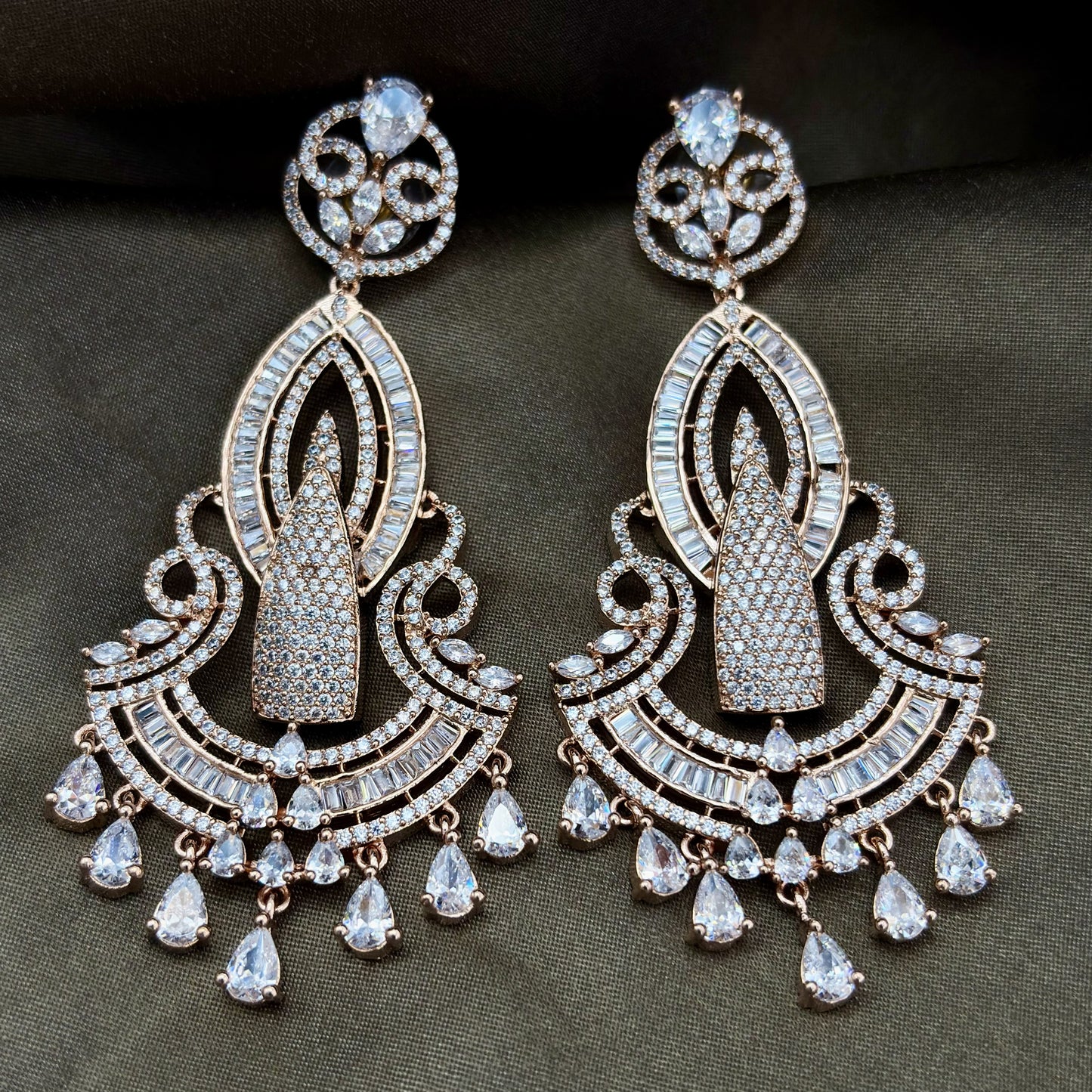 Premium statement earrings