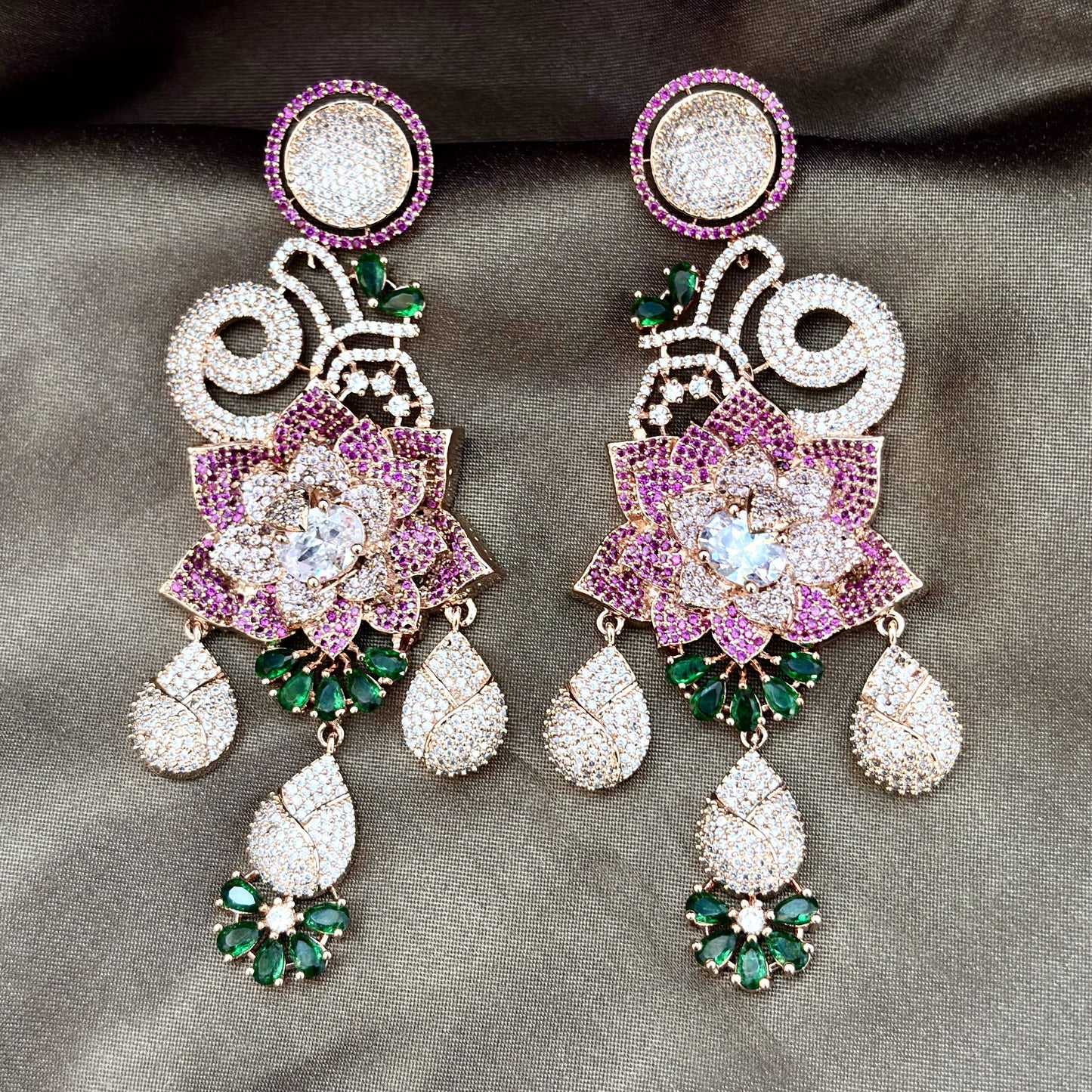 ROSE BLOOM LUXE EARRINGS