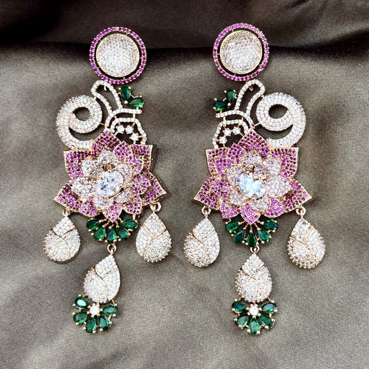 ROSE BLOOM LUXE EARRINGS