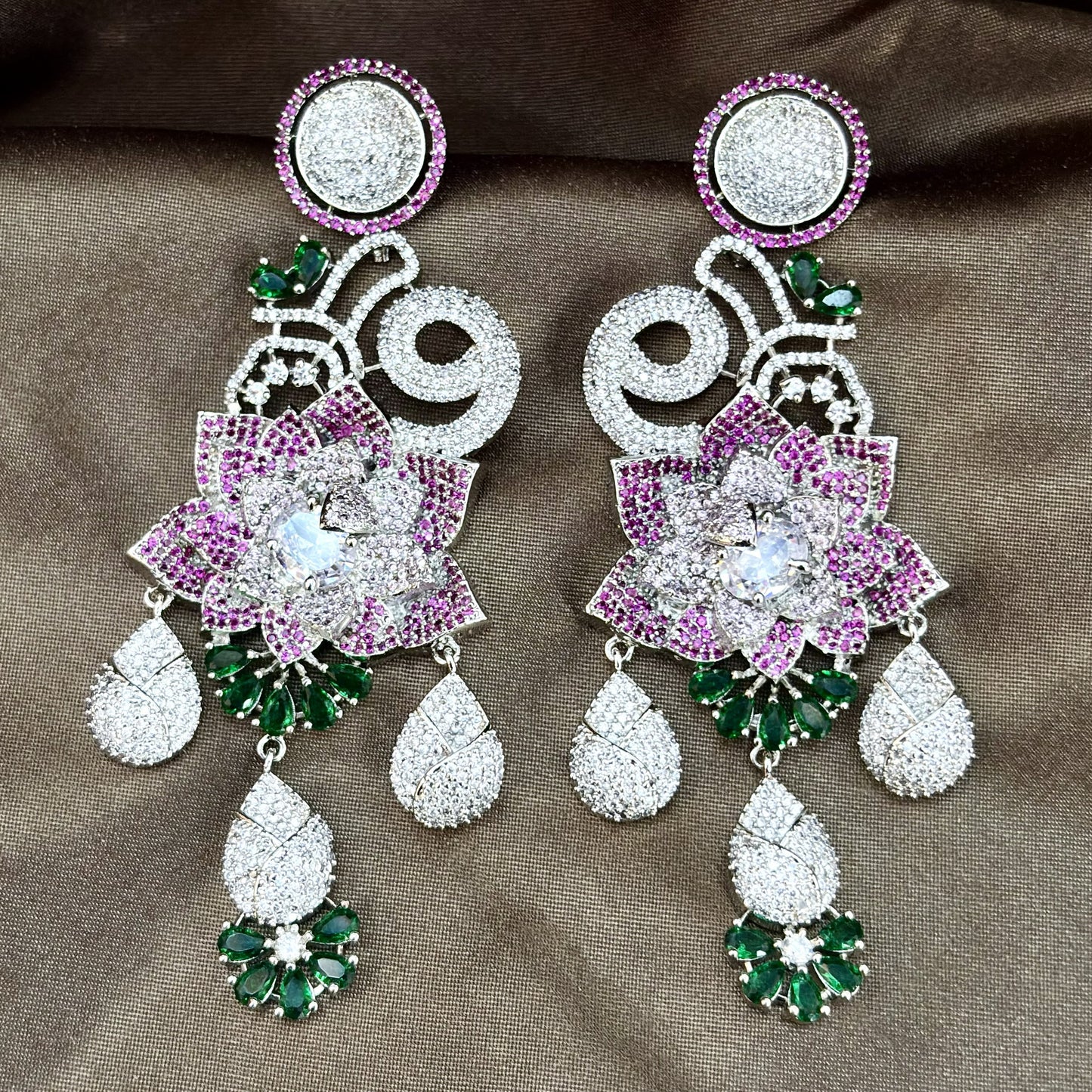 ROSE BLOOM LUXE EARRINGS