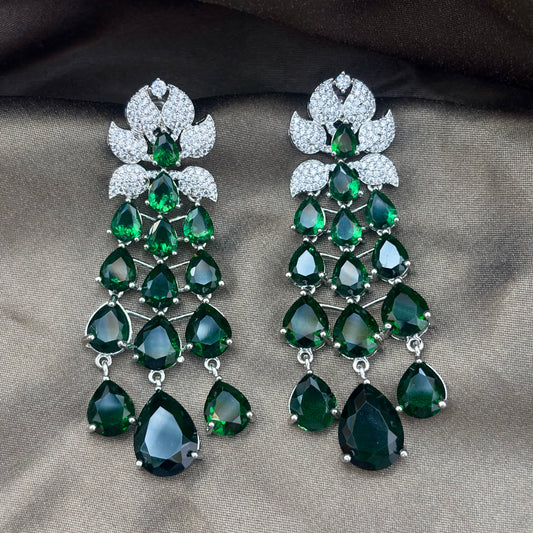 Solitaire Symphony Earrings