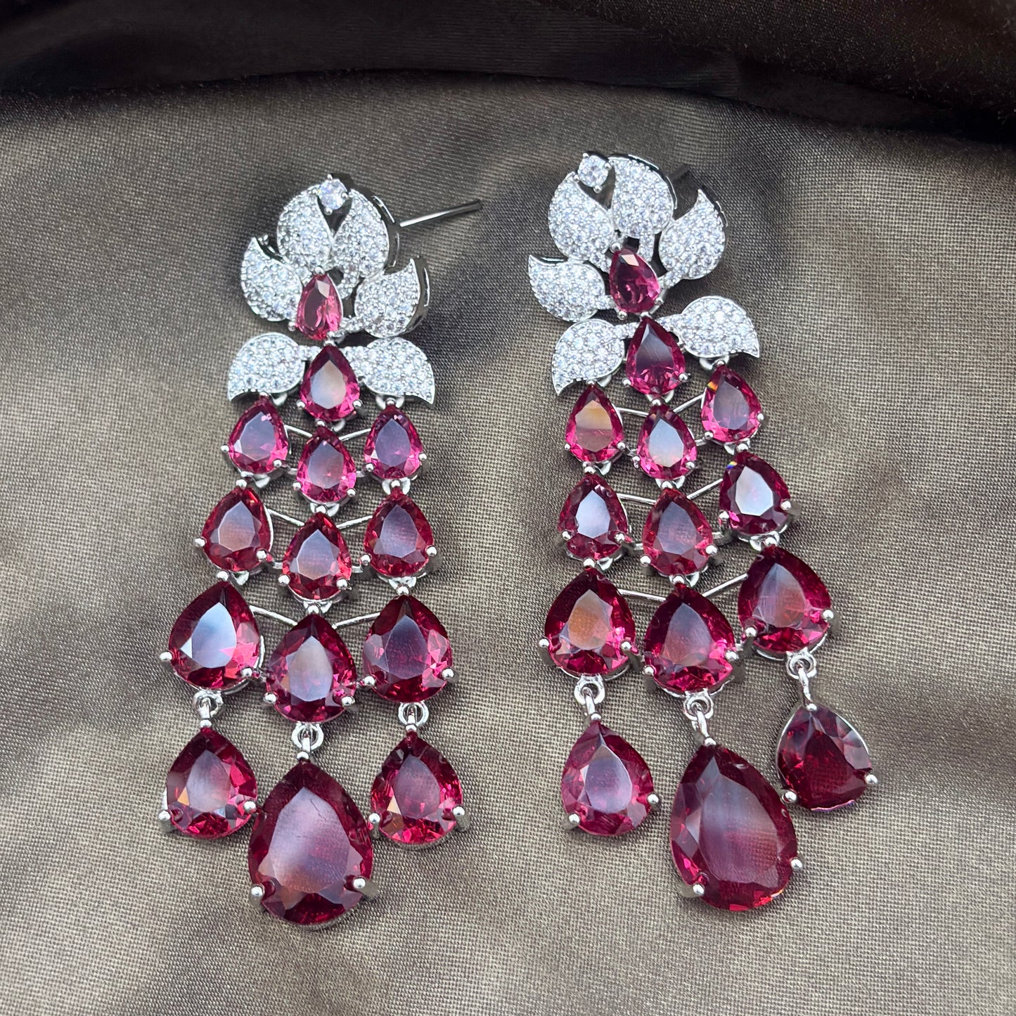 Solitaire Symphony Earrings