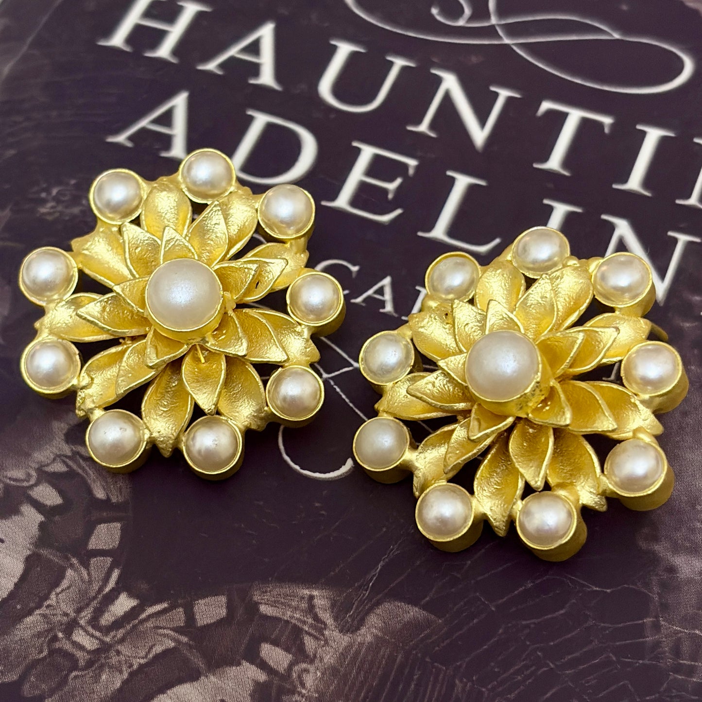 Pearl Bloom Studs
