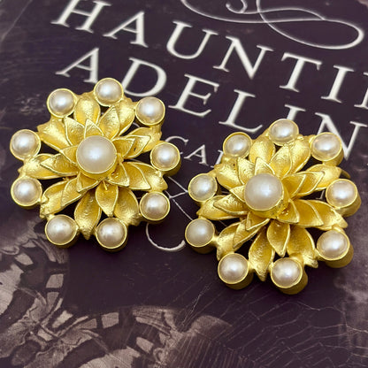Pearl Bloom Studs