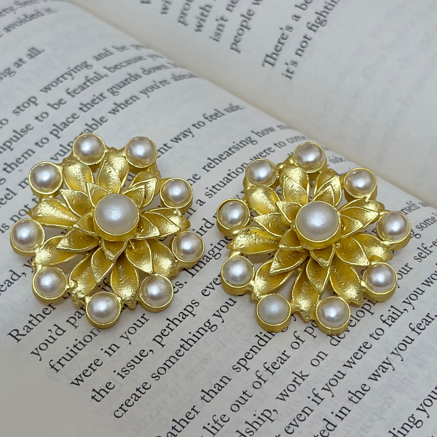 Pearl Bloom Studs