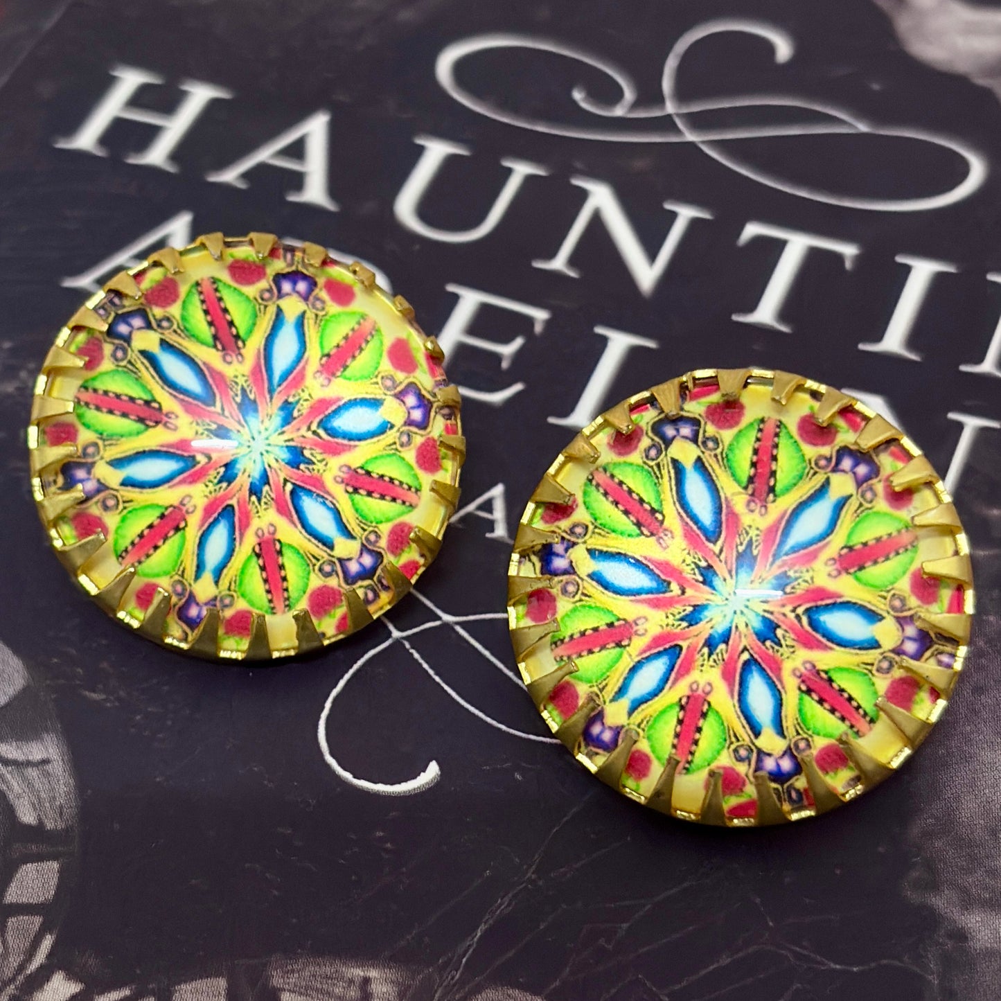 3D Aurora Burst Studs