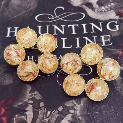 Champagne Marble Studs