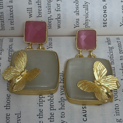 Flutter Pearl Earrings