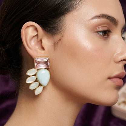 Petal Grace Stud Earrings