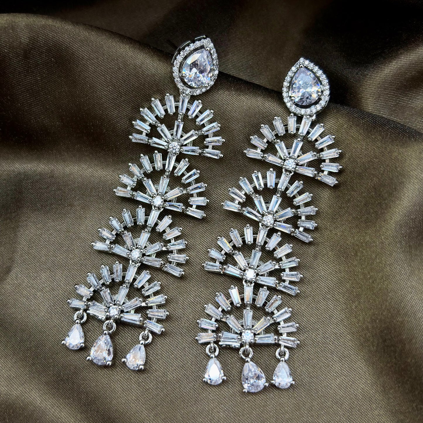 Celeste Cascade Dangler Earrings