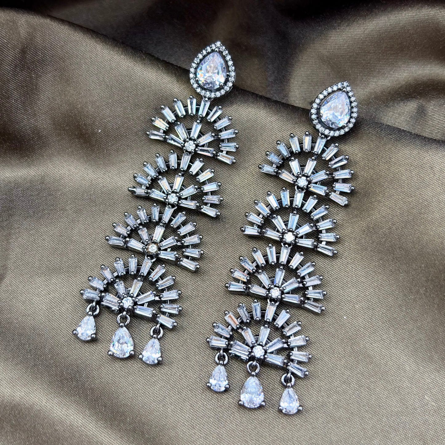 Celeste Cascade Dangler Earrings