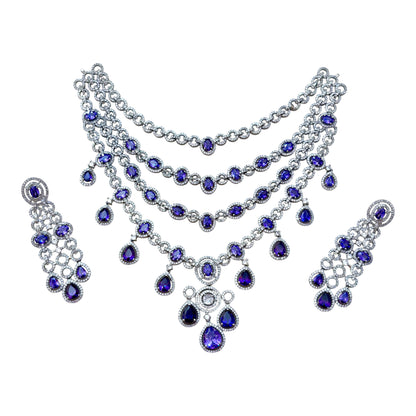 Royal Statement Four Layer Bridal Set