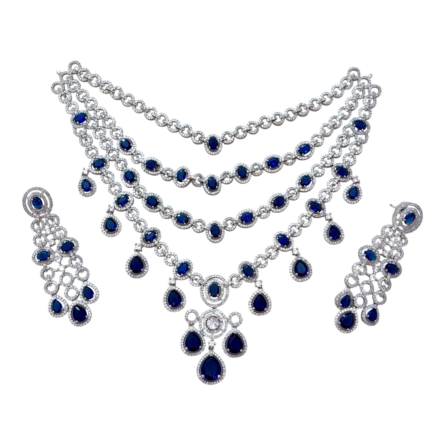 Royal Statement Four Layer Bridal Set