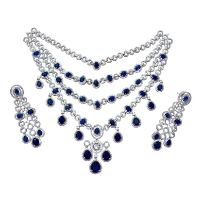 Royal Statement Four Layer Bridal Set
