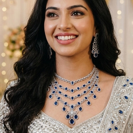 Royal Statement Four Layer Bridal Set