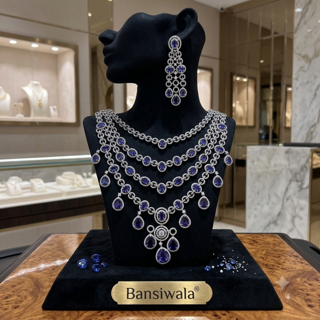 Royal Statement Four Layer Bridal Set