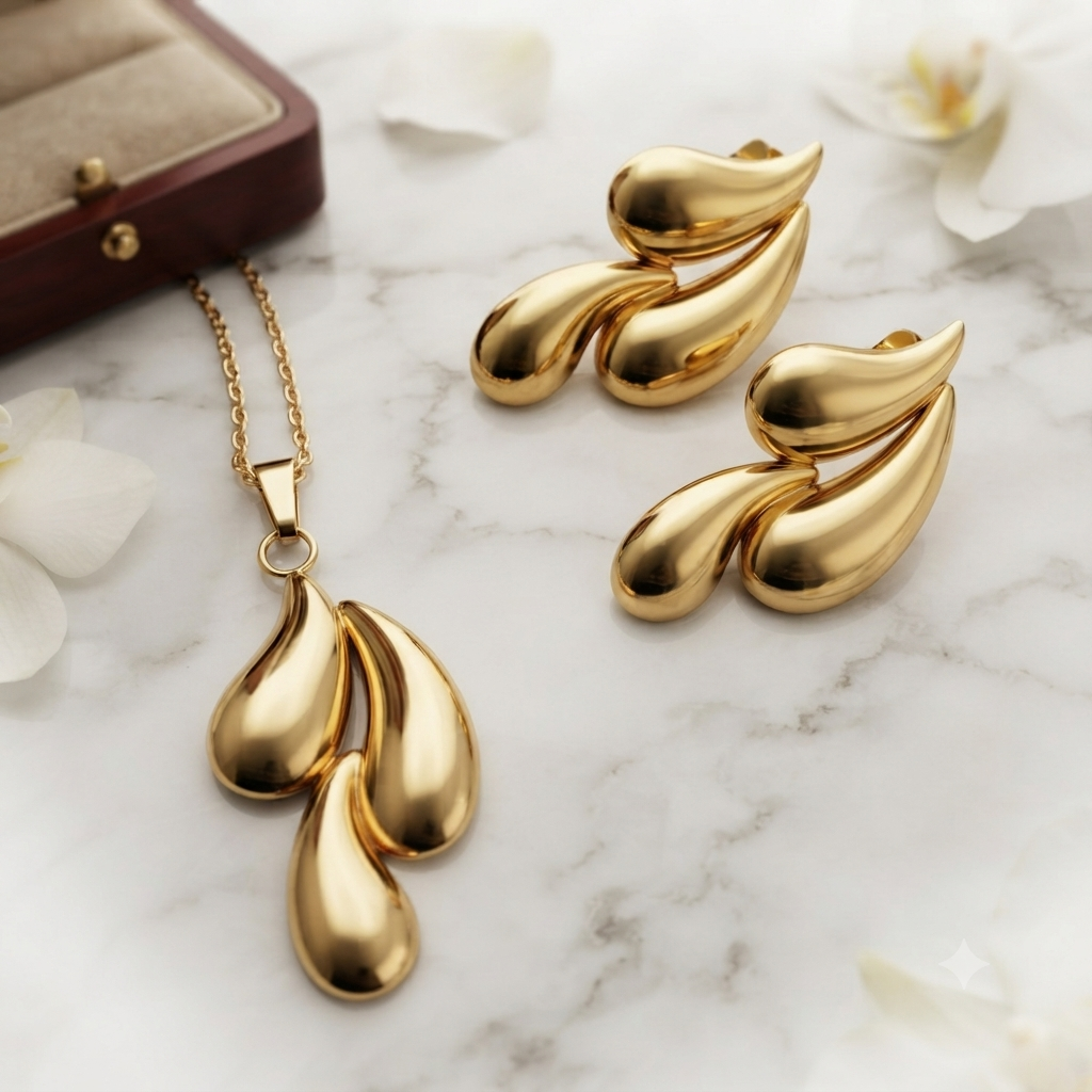 Teardrop - Everyday Pendant Set